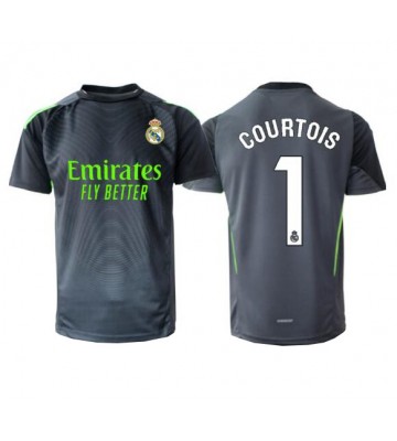 Real Madrid Thibaut Courtois #1 Målmand Tredjetrøje 2025-26 Kortærmet